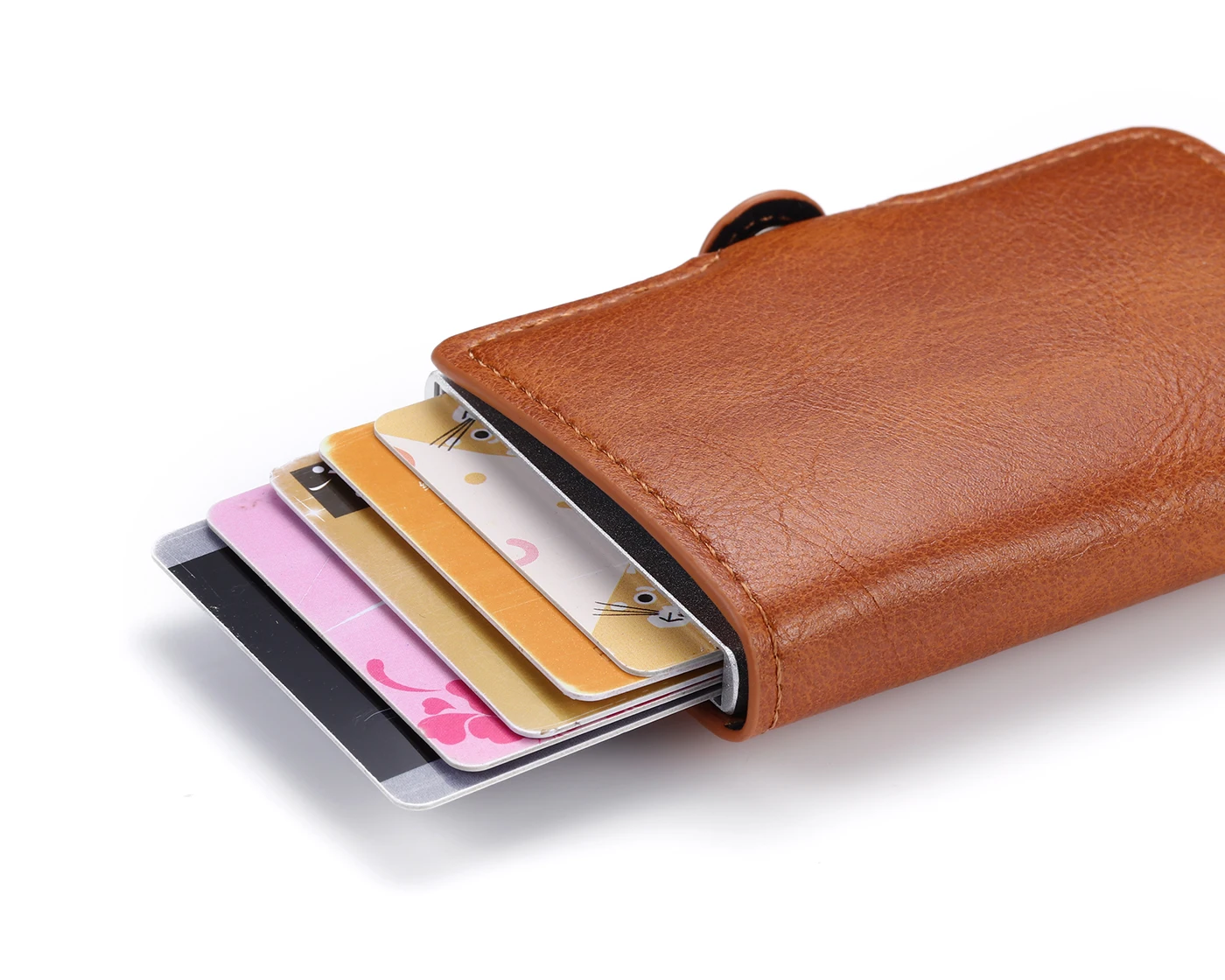 Новый бизнес кредитный держатель для карт 2020 унисекс металлическая Блокировка