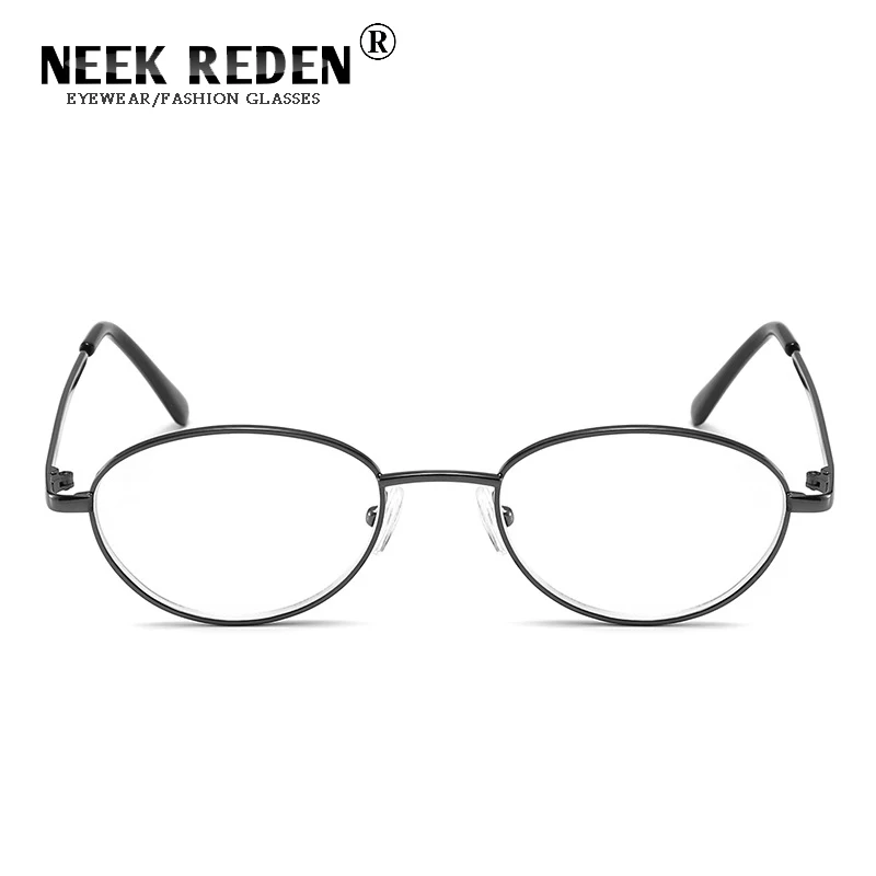 Металлический каркас Для мужчин очки для чтения ретро антибликовыми свойствами