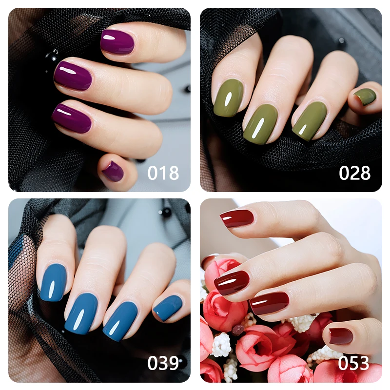 Гель-лак для ногтей MorCat 7 мл желтый темно-коричневый зимний УФ-гель зеркальный