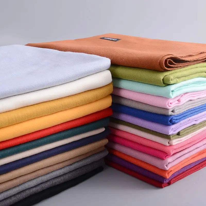 

Pure color imitation cashmere scarf women winter warmth fashion trend casual fringed women's bib scarf shawl