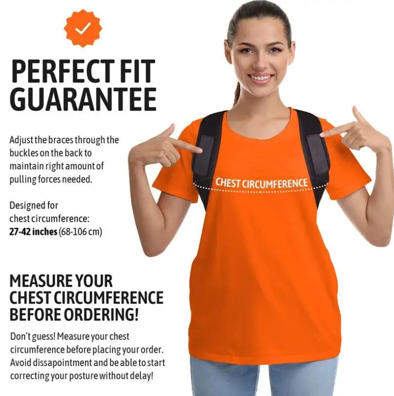 

Корректор осанки для мужчин и женщин, регулируемый ортопедический пояс для поддержки спины, плеч, поясницы, позвоночника