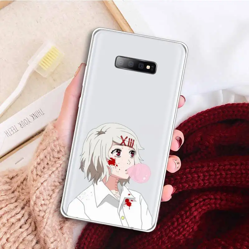 

JUUZOU SUZUYA Phone Case Transparent For Samsung Galaxy A 71 21s S note 8 9 10 plus 20 ultra