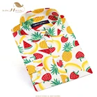 SISHION M-5XL размера плюс женская одежда VD1326 с длинным рукавом цветочный принт фрукты женские блузки хлопковая винтажная сорочка Топы рубашка