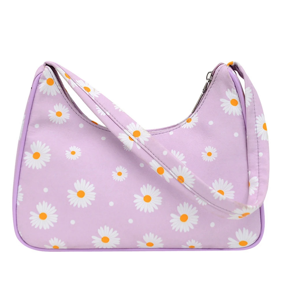 Модные клатчи с цветочным принтом на одно плечо маленький кошелек сумка-тоут