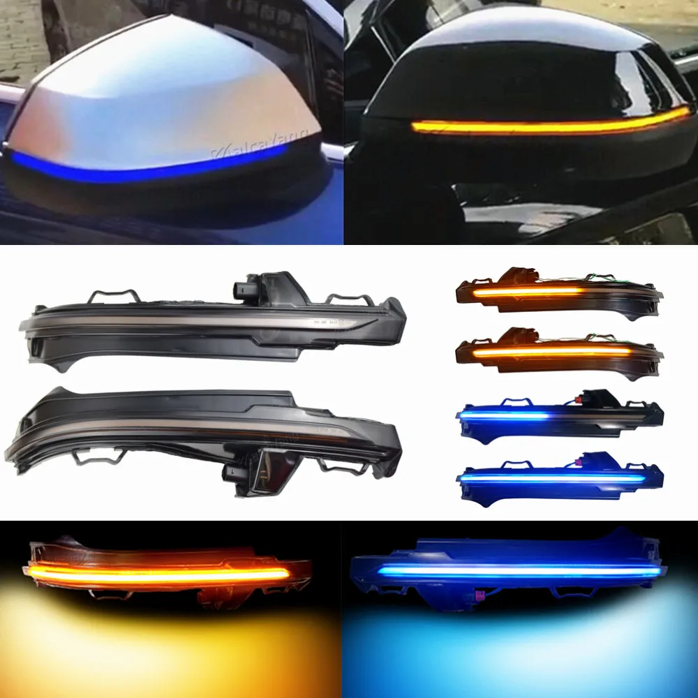 

Индикатор бокового зеркала заднего вида светодиодный Динамический указатель поворота для Audi Q5 FY 2018 2019 Q7 4M 2016 2017 2018