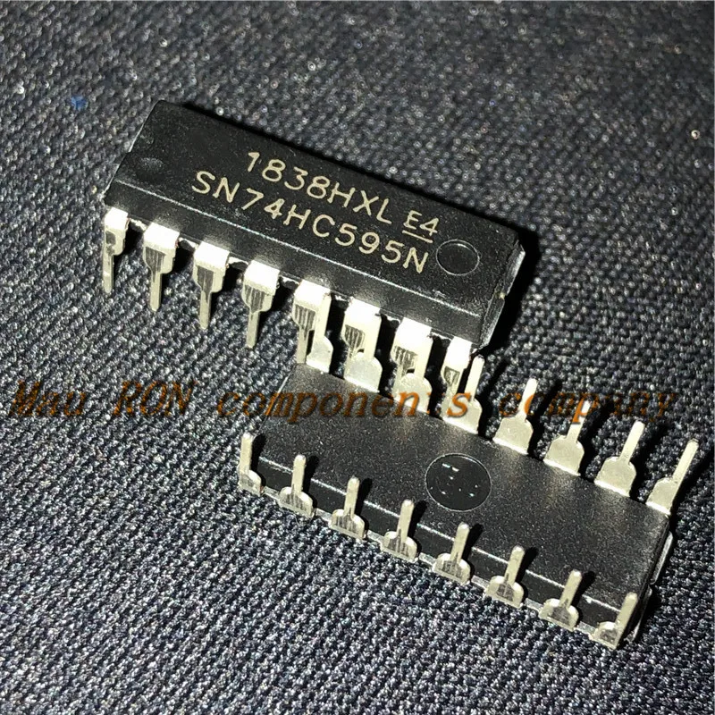 10 шт./лот SN74HC595N SN74HC595 DIP16 DIP-16 74HC595N 74HC595 новая Оригинальная фотография