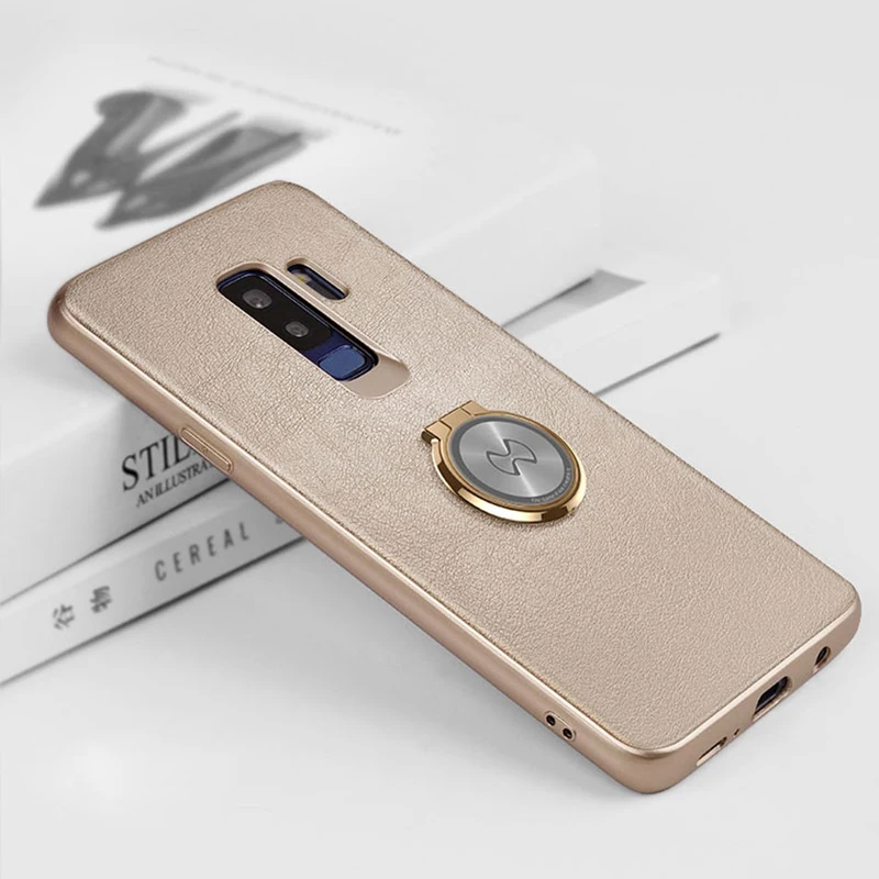 Чехол XUNDD для Samsung Galaxy S9 Plus мягкая задняя крышка из ТПУ и искусственной кожи Note 8