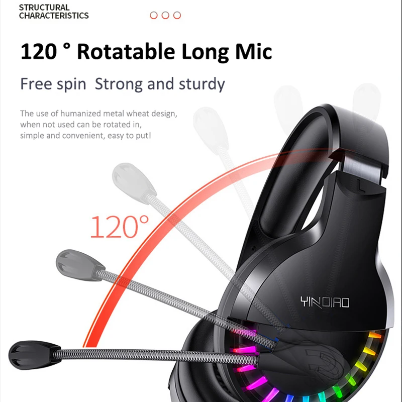 3 5 мм наушники проводные Игровые бас стерео Шум снижение игровая гарнитура для