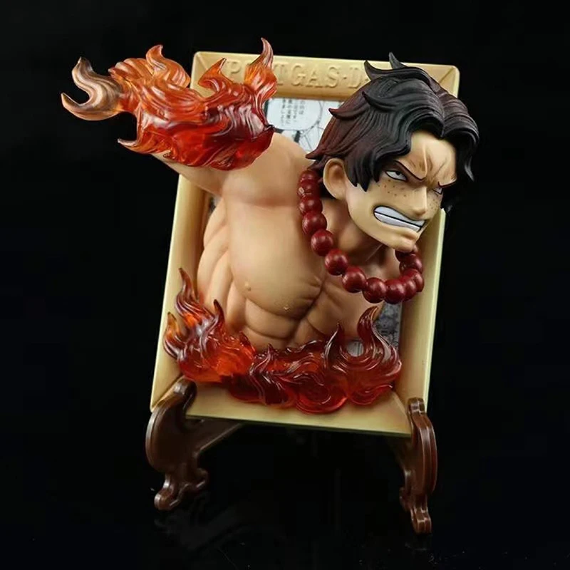 12 см цельная обезьянка D. Экшн фигурка Luffy Portgas D Ace Sabo аниме фоторамка ПВХ