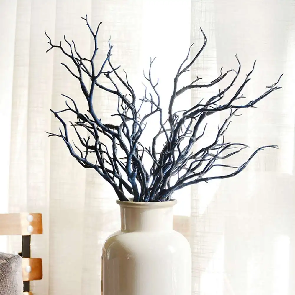 

3 Pieces Beautiful And Elegant Artificial Dry Plant Tree Branch for White Wedding Home Decoration Realistic And Odorless