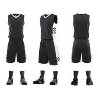 new mens throwback basketball jersey sets blank team college basketball clothes camouflage sports training suits uniforms print