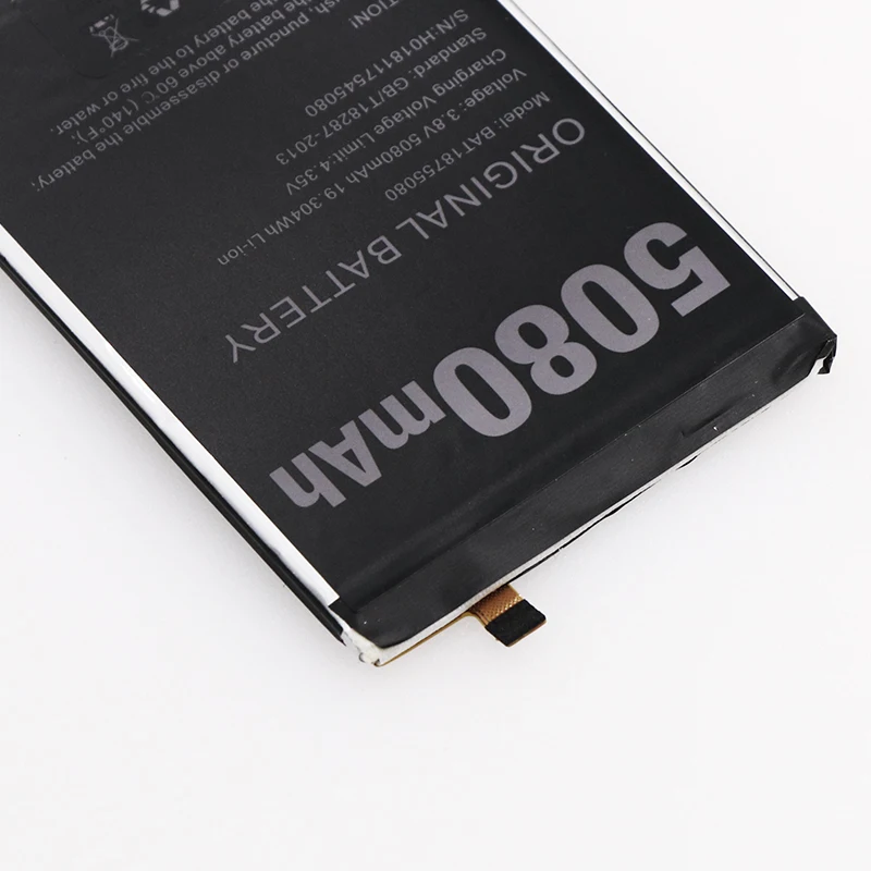 

3.8V 5080mAh battery For Doogee Y7 Plus phone Replacement Backup Battery High Capacity Batteries Bateria with tools