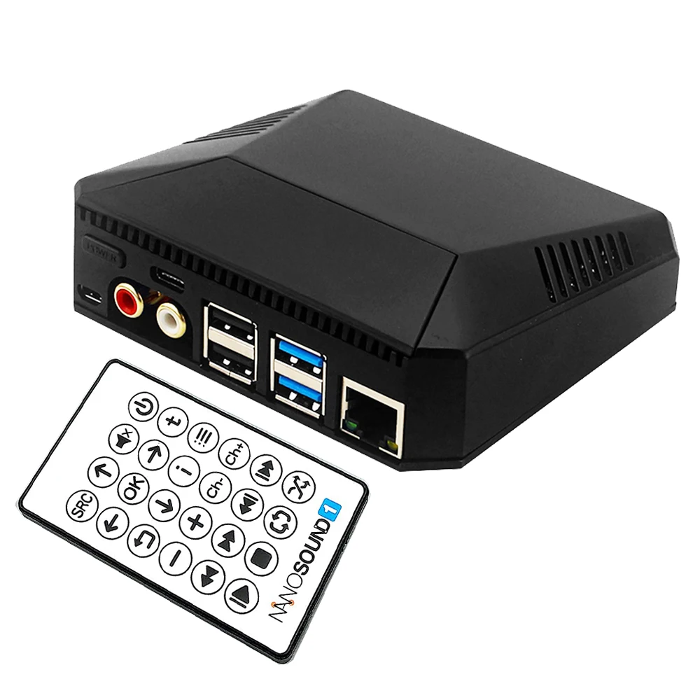 Raspberry Pi 4 аргон NanoSound один Hi Fi DAC аудио плеер с Алюминий чехол для Pi4 Модель B
