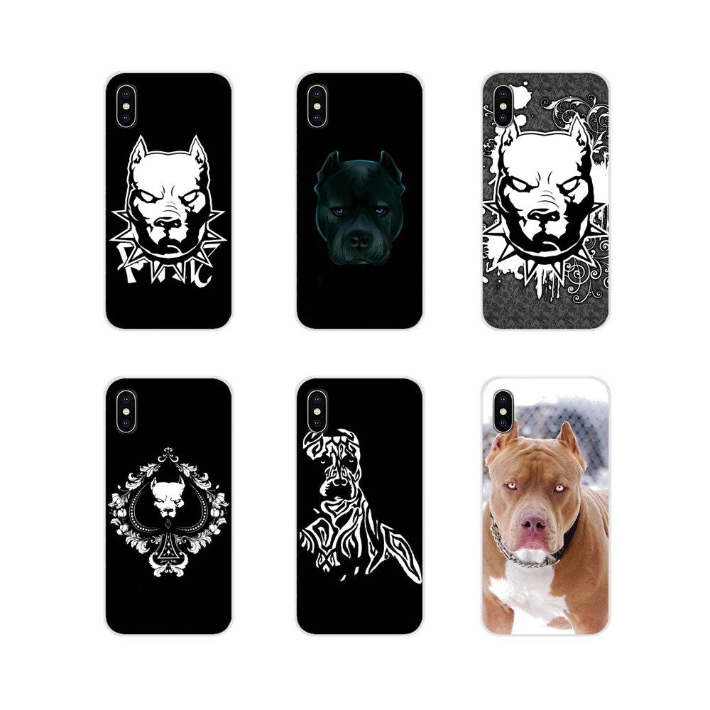 Аксессуары чехлы для телефона Питбуль милая собака Samsung Galaxy S2 S3 S4 S5 Mini S6 S7 Edge S8 S9 S10E