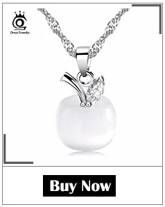 ORSA JEWELS подлинные 925 пробы серебряные ожерелья и подвески из натурального камня бирюзовый кулон женское ожерелье вечерние ювелирные изделия SN87