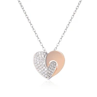 charm necklace smart heart 2021 summer ts fashion charm love jewelry thomas 925 sterling silver bijoux romantic gift for women