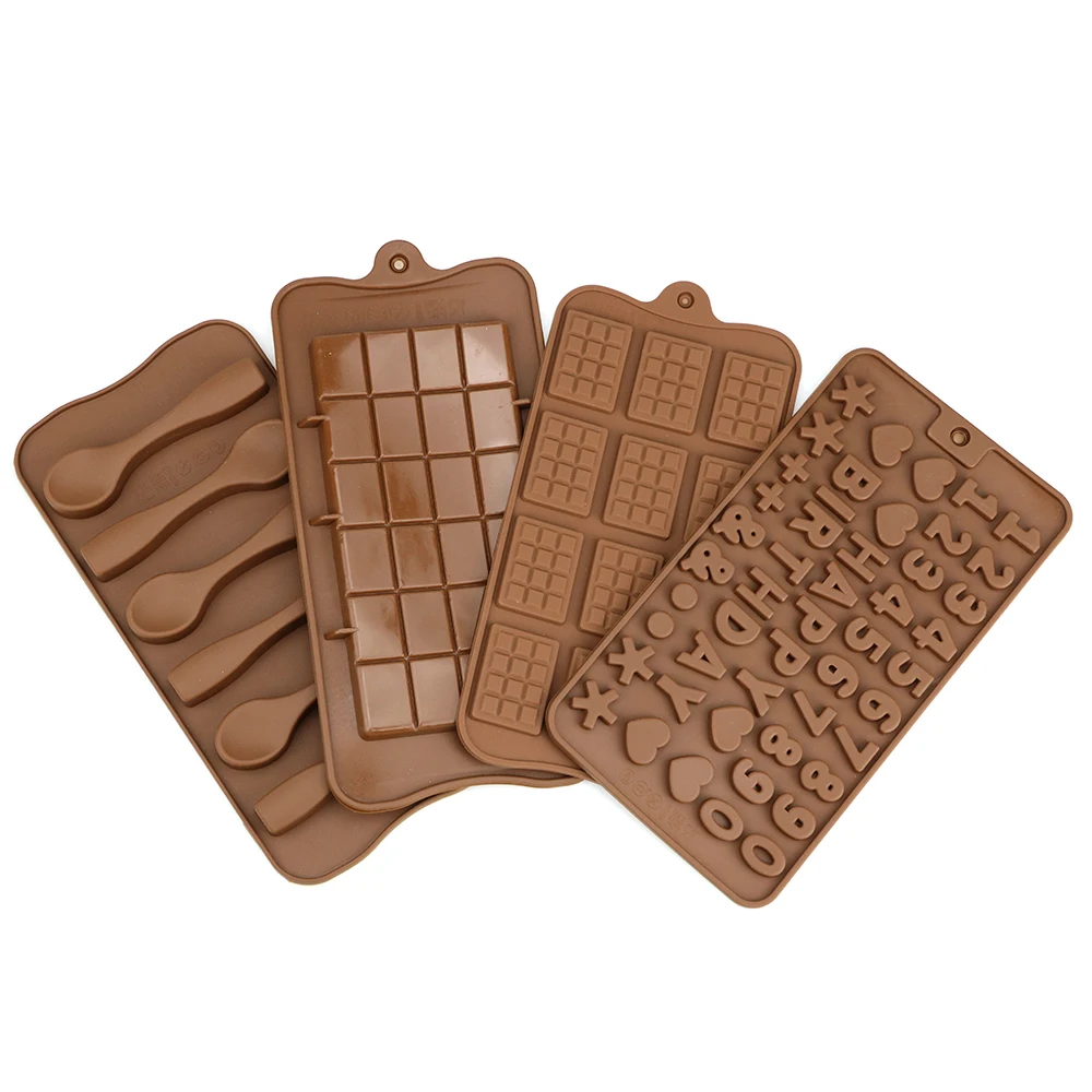 New 3D Silicone Chocolate Mold Chocolate Baking Tools Nonstick Silicone Cake Mold Jelly Candy Pudding Mold DIY Kitchen Cake Tool fashion cosmetics lipstick perfume chocolate mold candy cake jelly mold wedding decoration diy tools women gifts 1 set of 3d