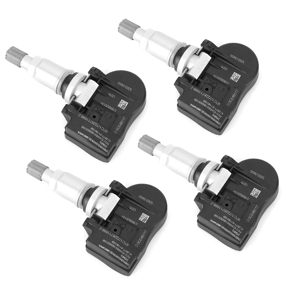 

4pcs Tire Pressure Monitor Sensor 52933-2M000 Fits for Hyundai Kia
