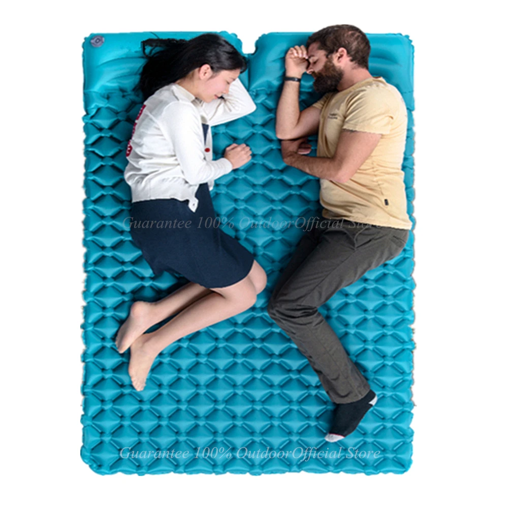 Влагонепроницаемые коврики для кемпинга на 2 человека надувная подушка пляжное