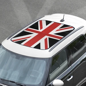 2PCS PVC Sunroof Stickers Skylight Protective Film Covers for MINI Cooper F54 F55 F56 F60 R56 R55 R60 Car Accessories Styling