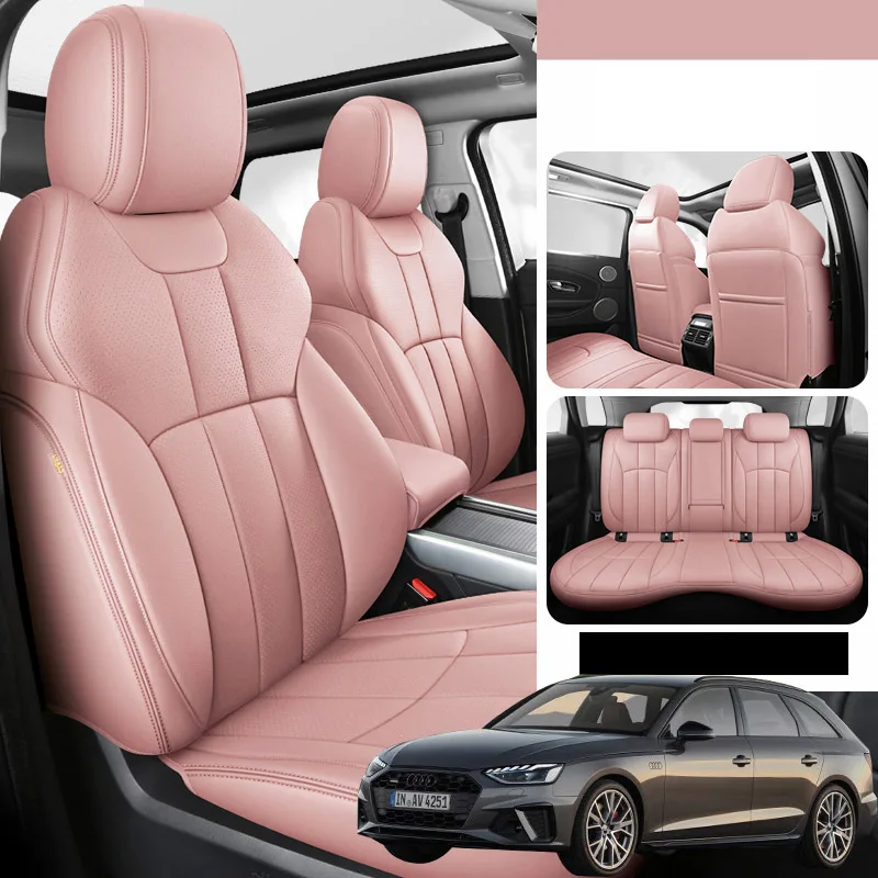 

Накидки на автомобильные сиденья из кожи Nappa, аксессуары для Audi Q5 2018, 2017, 2016, 2014, 2015, 2013, 2012, 2011, 2010