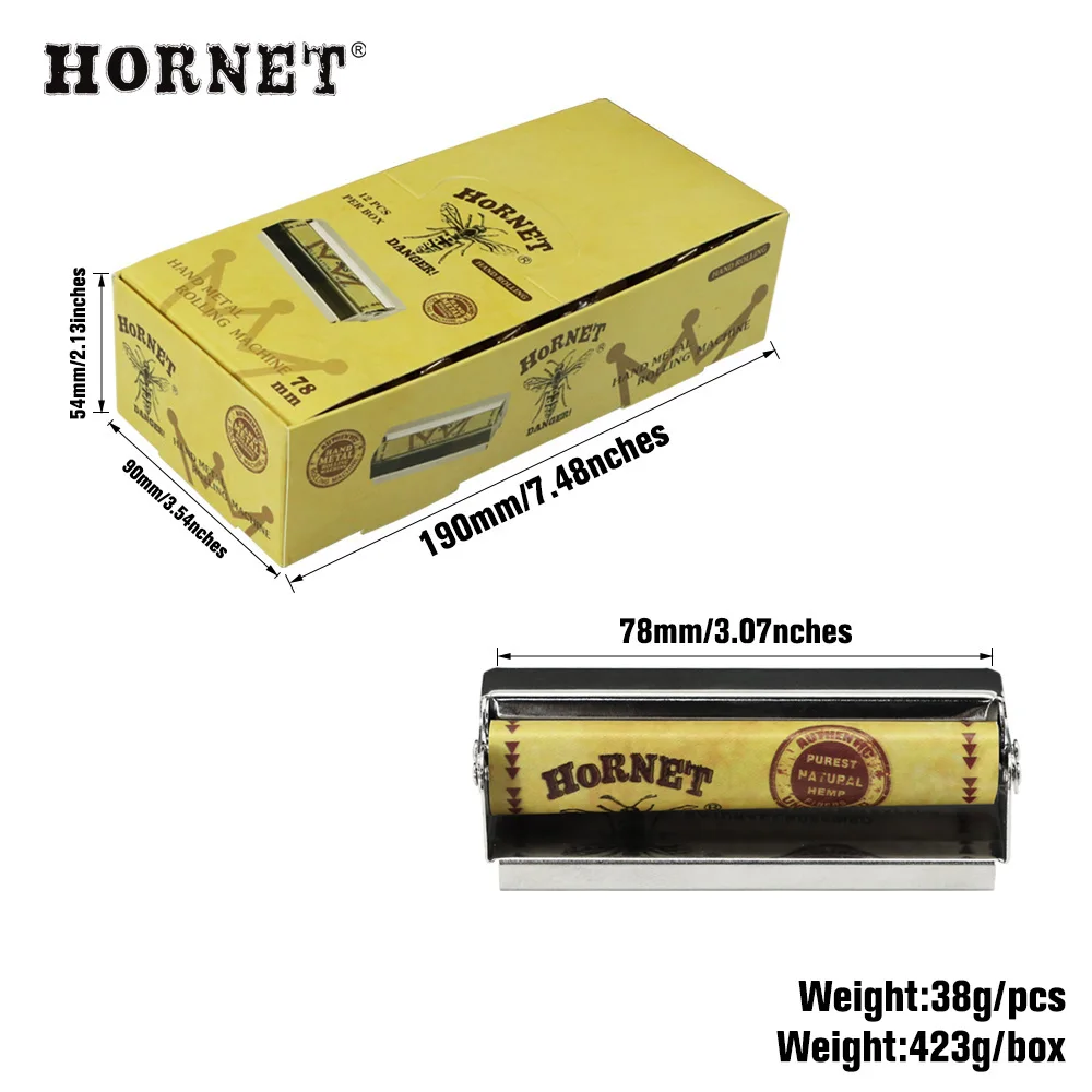 Бумажный ручной металлический ролик HORNET с держателем для бумаги 78 мм | Дом и сад