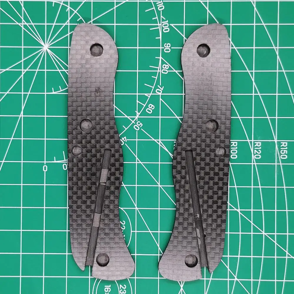 Jual Custom Made 3K Full Carbon Fiber Saber Pisau Pengganti Skala 111 Mm Untuk Victorinox Swiss Army Knife EDC Mod