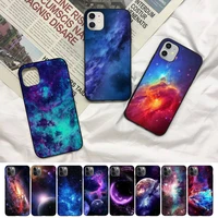 colorful space for galaxy universe phone case for iphone 11 12 13 mini pro xs max 8 7 6 6s plus x 5s se 2020 xr cover