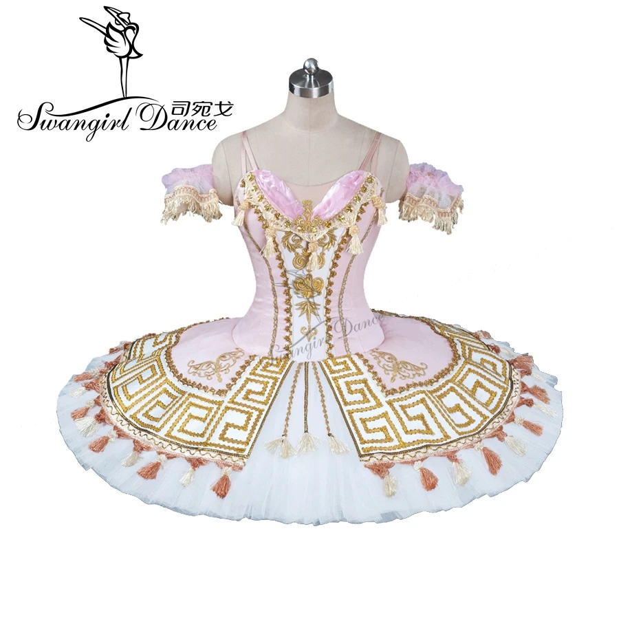 Религиозная профессиональная юбка-пачка Женская розовая классическая балетная