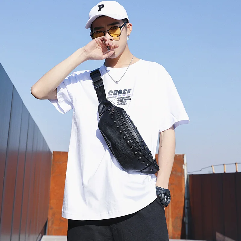 Открытый мужчины женщины пары небольшой ранец Новая мода тренд контрастного