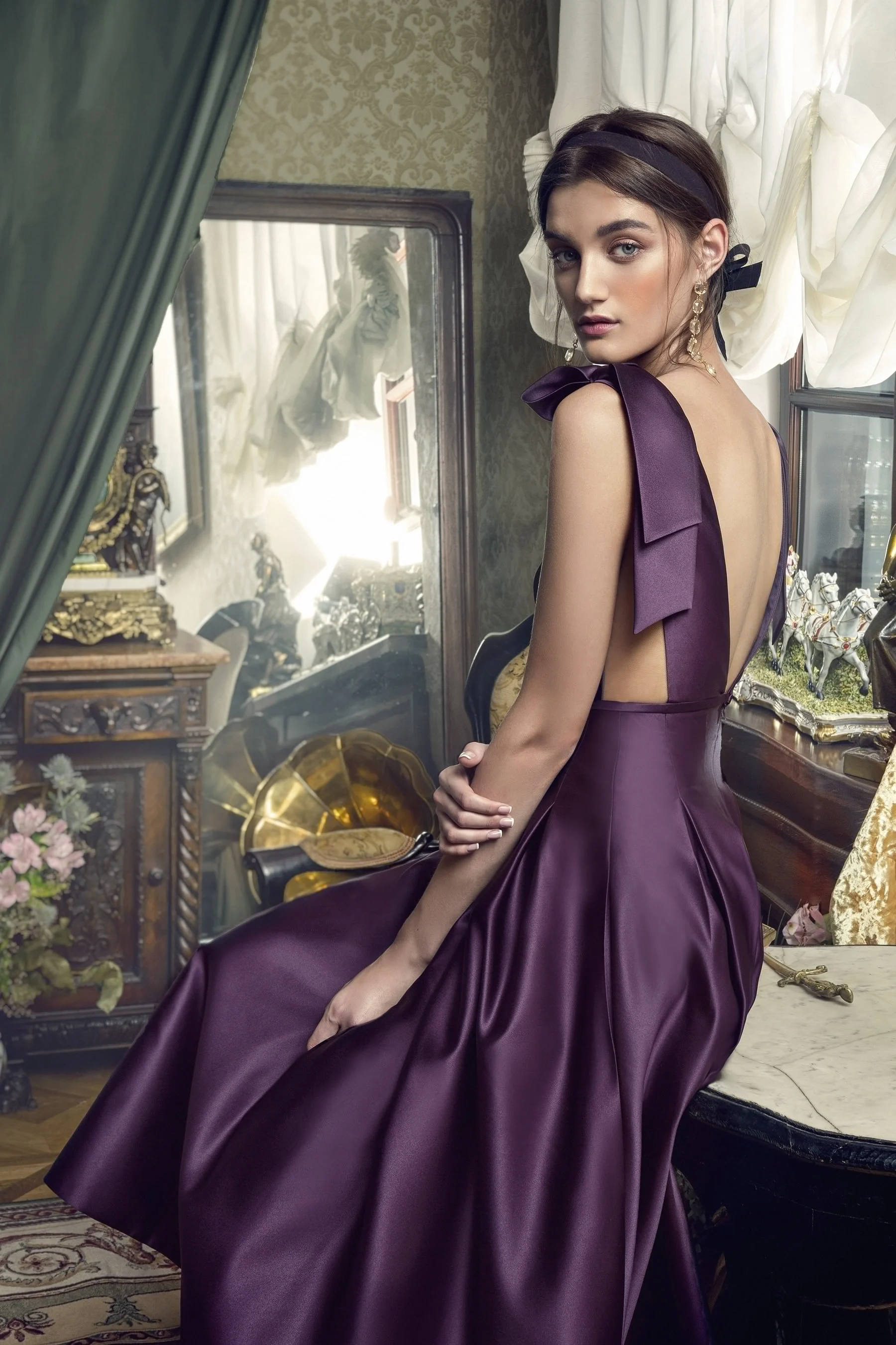 2020 Mother of the Bride Dresses Sexy V Neck Backless Satin Evening Gowns Custom Made Knee-Length Wedding Guest Dress | Свадьбы и
