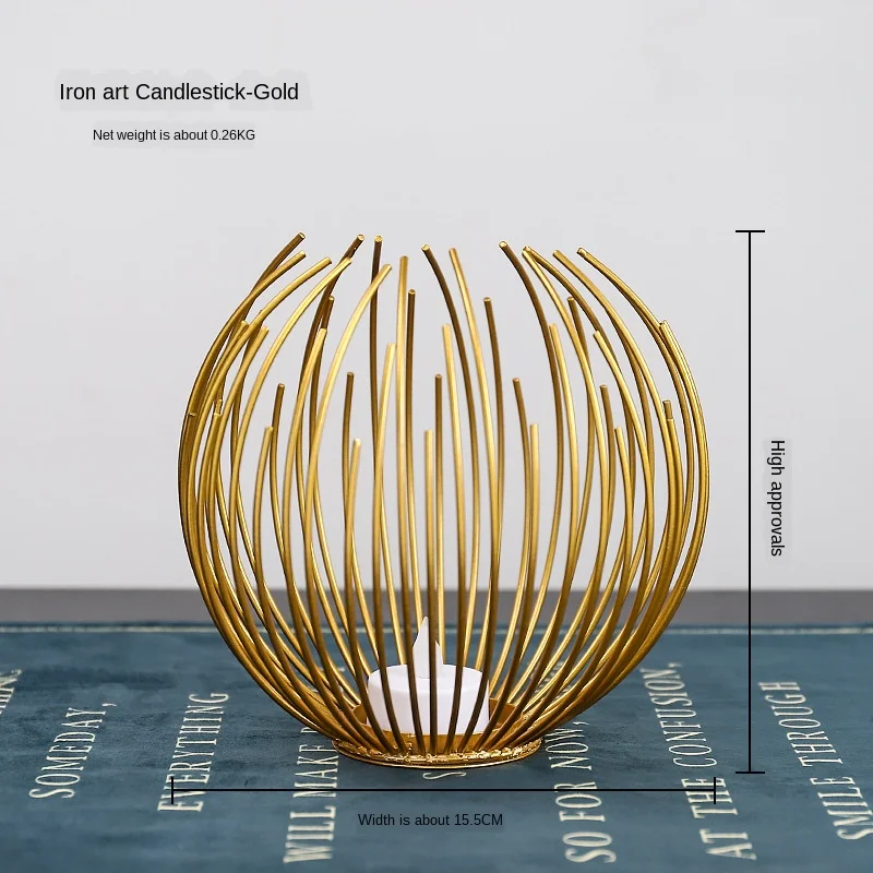 Забавный задорный Европейский Креативный металлический подсвечник современный