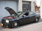 Для 2011- CHRYSLER 300C SRT8 передняя капот модифицировать газовые стойки углеродное волокно пружинный демпфер подъемник опорный амортизатор