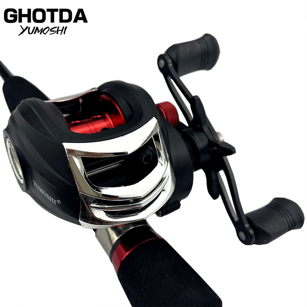 

Катушка для заброса приманки 7,2: 1 высокоскоростная 18 + 1BB Рыболовная катушка рыболовные снасти для морской рыбалки