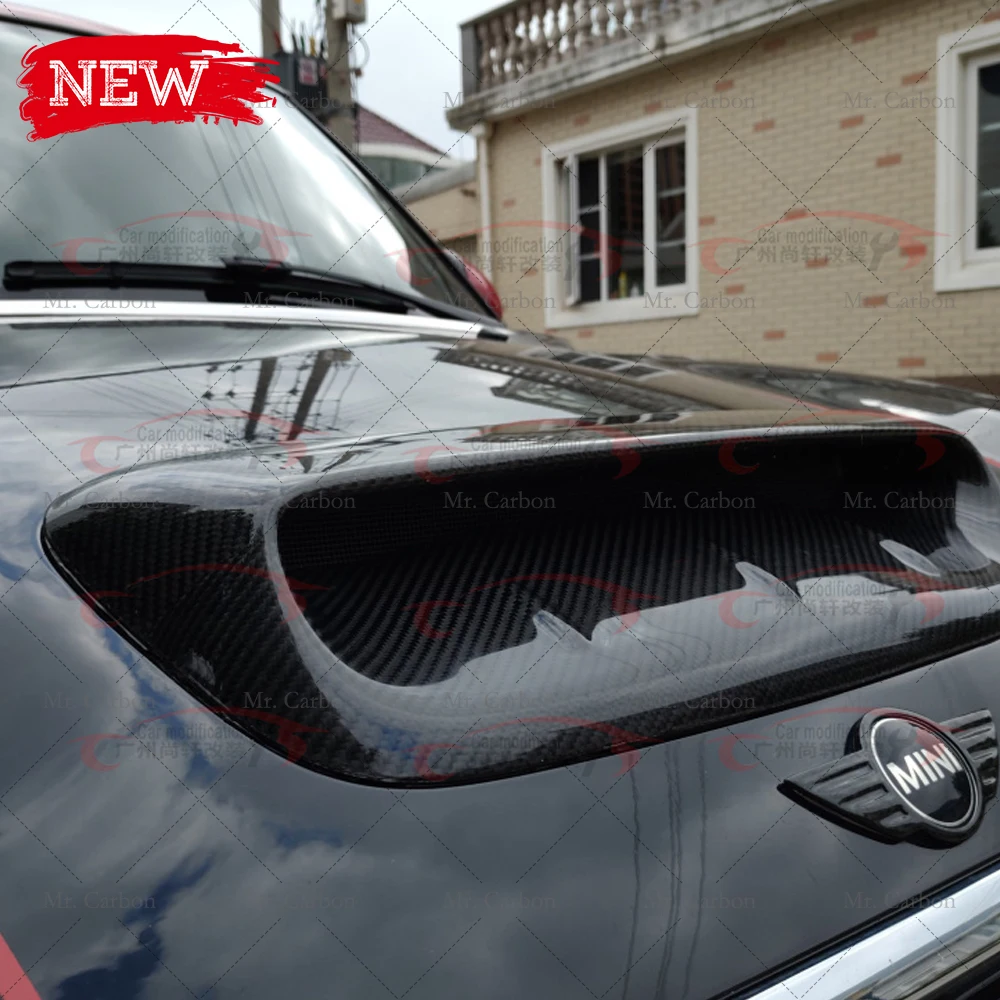 Совок для MINI R56 R57 R58 DUELL AG стильный углеродный волоконный стеклянный капюшон