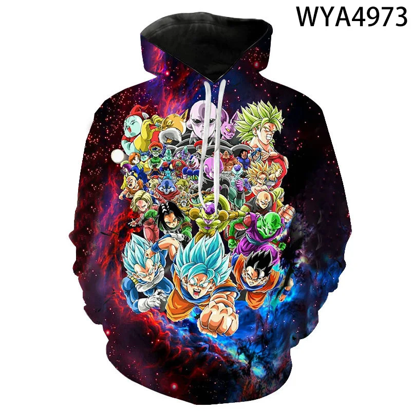 

New Fashion Casual Dragon Hoodies 3D Print Men Women Children Sweatshirts Boy Girl Kids Streetwear Anime Pullover Cool Tops