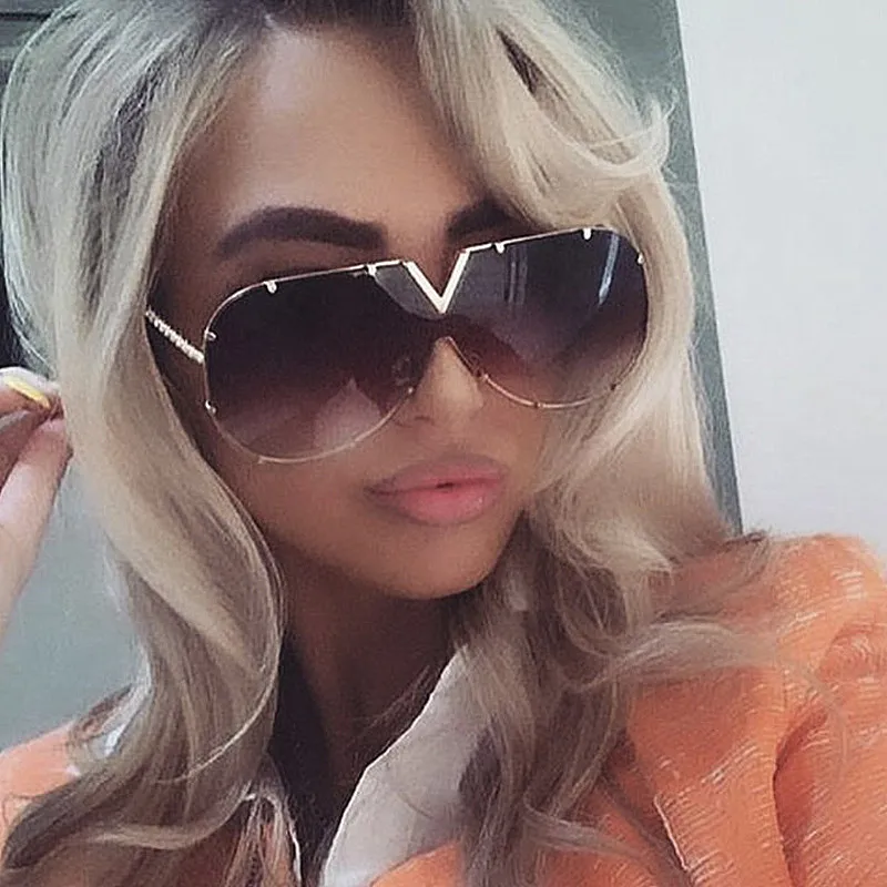 

Солнцезащитные очки женские, плоские, с градиентными зеркальными линзами, с защитой uv400