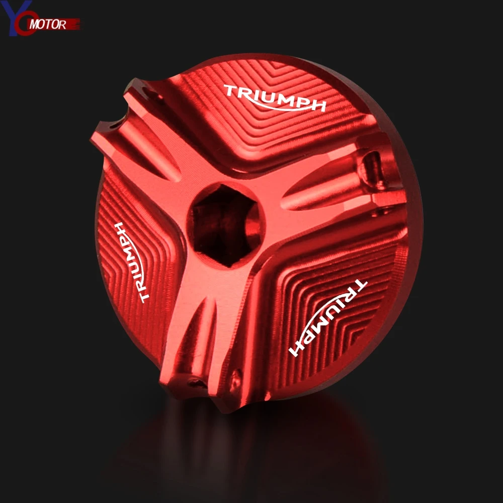 Синий/черный CNC для Triumph Daytona 675 675R 09 17 955i T595 T995 T955i мотоцикл M20 * 2 5 моторное масло