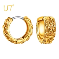 u7 hoop earrings for women gold stud small huggie earring ear cuff mothers day gift