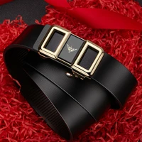 belt for man automatic buckle genuine leather luxury high quality casual business cowskin gold fashion 2021