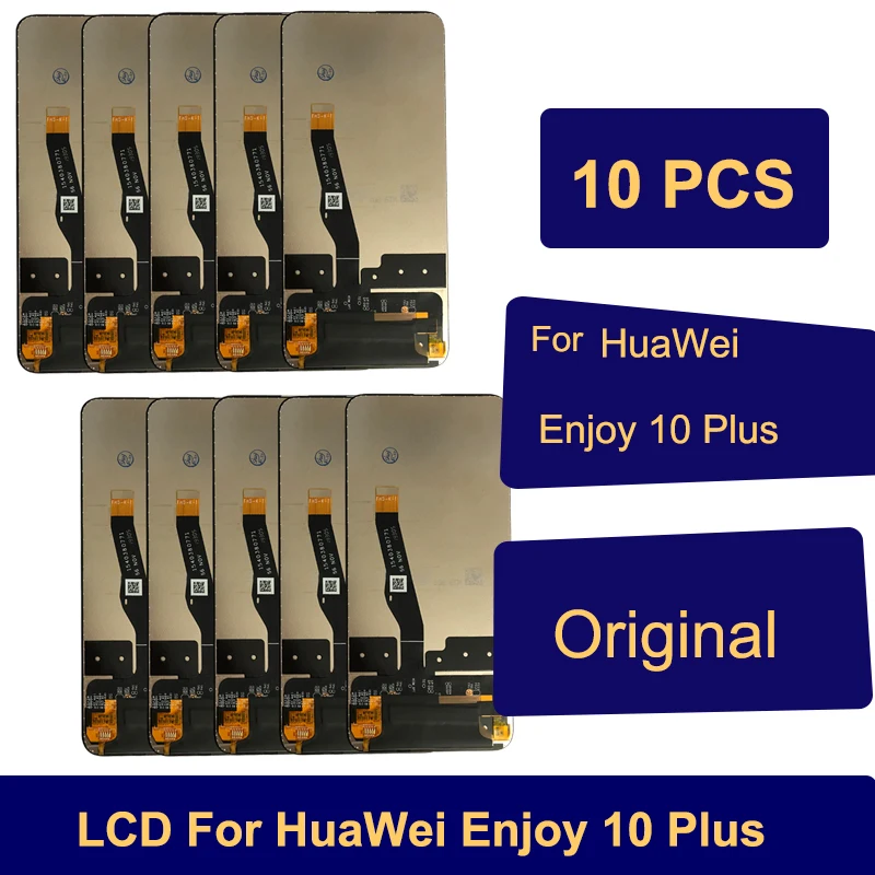 

Wholesale 10 pcs For Huawei Enjoy 10 Plus LCD Touch Screen Replacement Parts For Huawei Enjoy 10 Plus Display Sensor STK-AL00