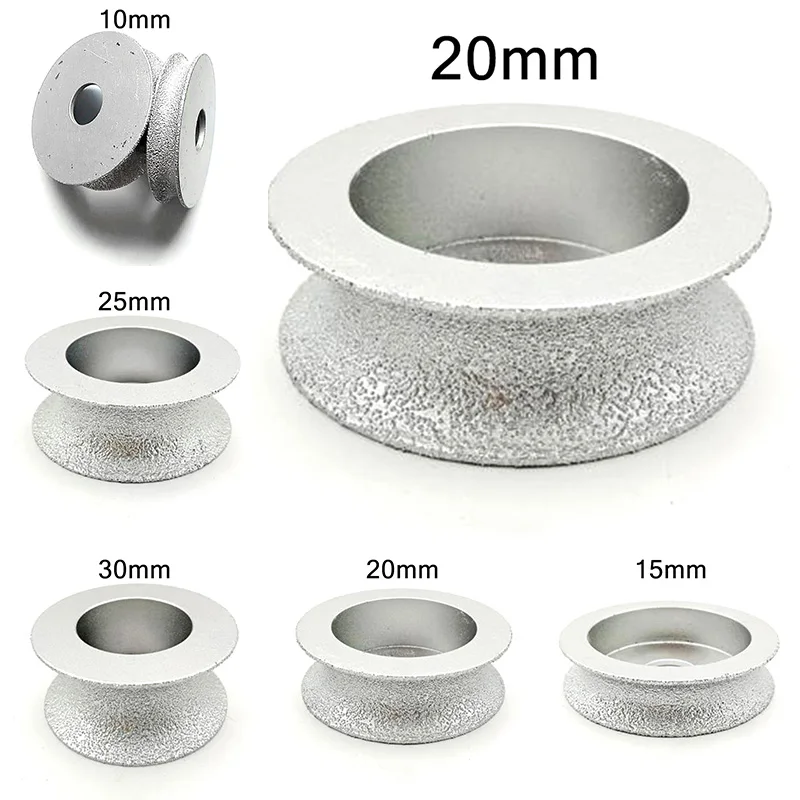 

75mm Diamond Vacuum Welded 60 Grit Polishing Granite Disc Grinding Wheel Dry/Wet