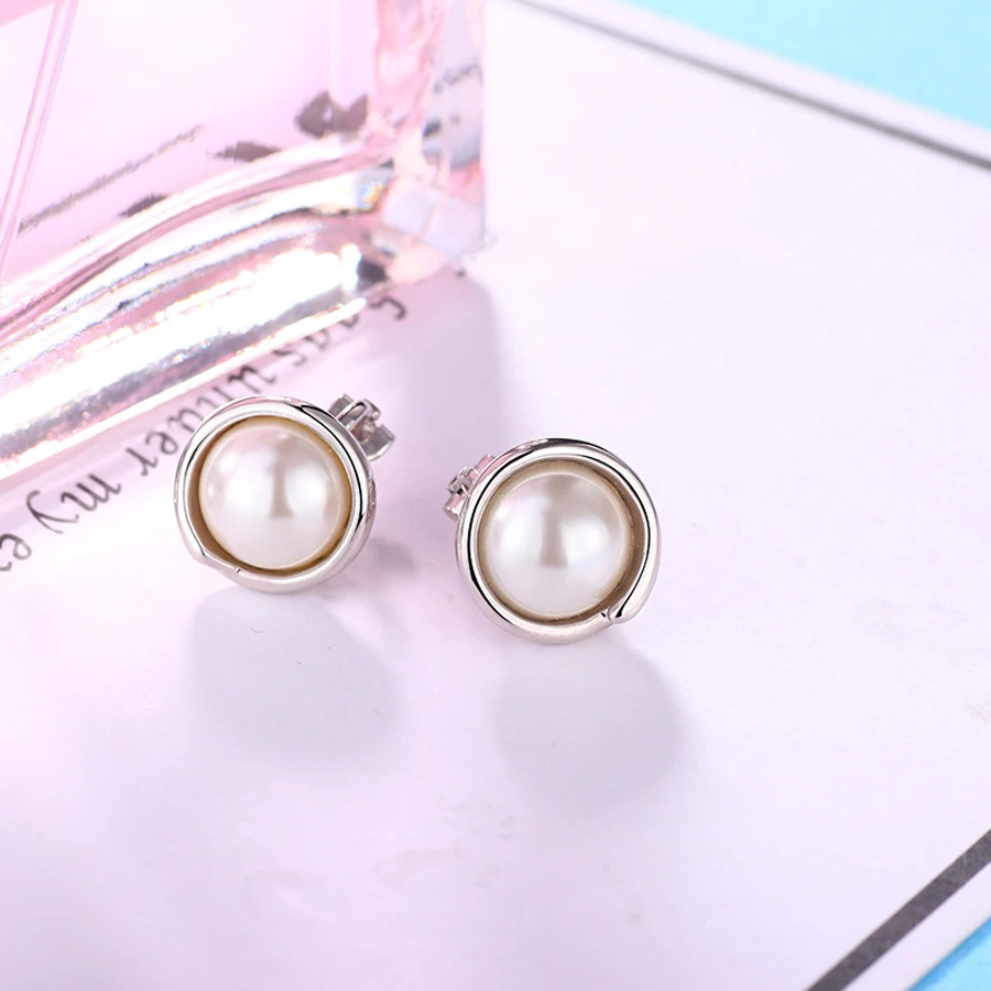 Жемчужная серьга в виде клипсы без пирсинга для женщин свадебные вечерние