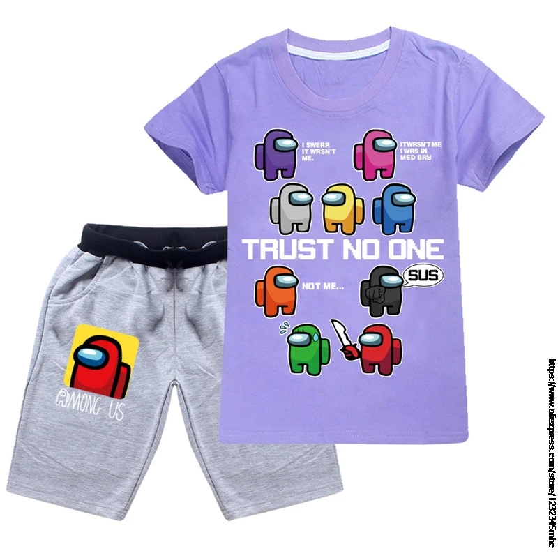 Комплекты детской одежды летняя одежда для мальчиков мультяшная Милая игра