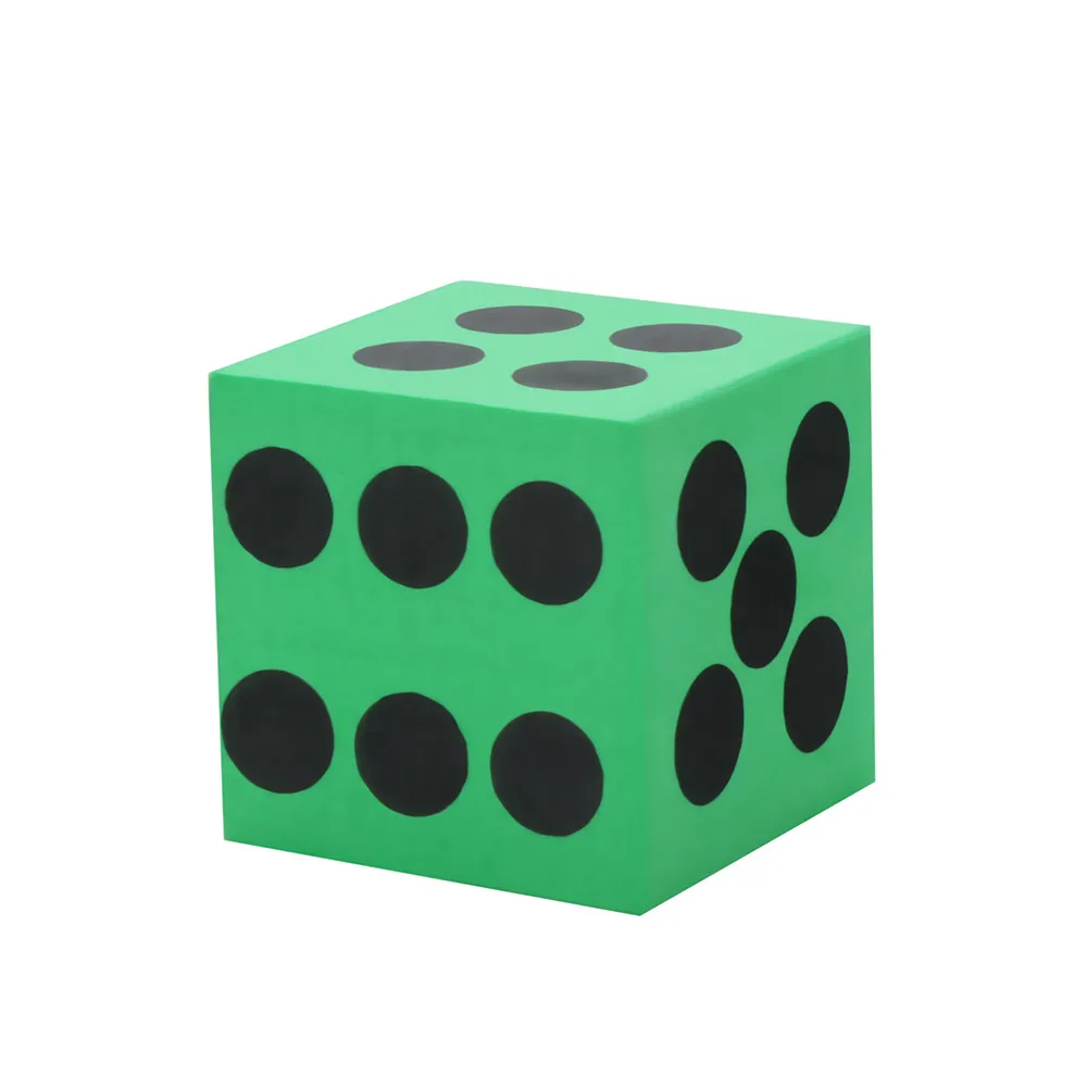 

12Pcs Eva Foam Dice Six Sided Spot Dice Kid Game Soft Learn Play Blocks Toy