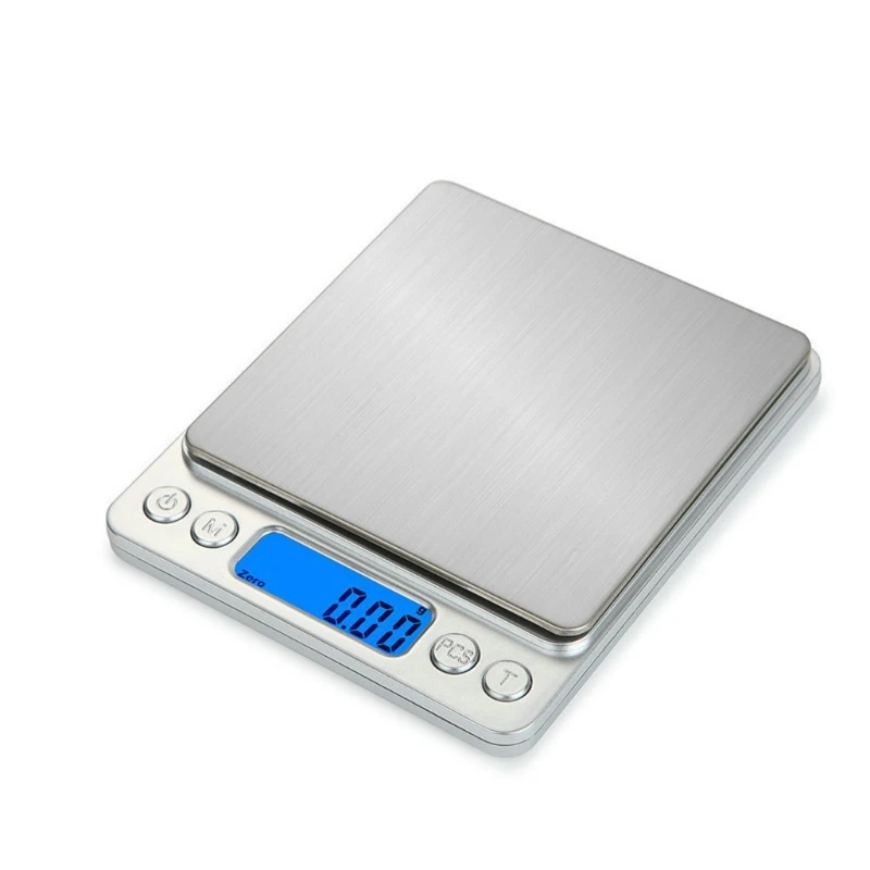 

Электронные цифровые весы S19Z 3000 г/0,1 г, весы с цифровым ЖК-дисплеем 500 г/0,01 г, мини-весы с измерением в граммах для выпечки