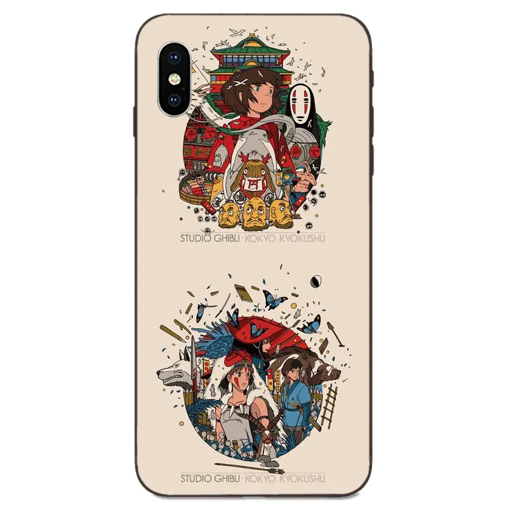 Hayao Miyazaki Film For Xiaomi Redmi Note 3 3S 4 4A 4X 5 5A 6 6A 7 7A K20 Plus Pro S2 Y2 Y3 TPU Capa Coque |
