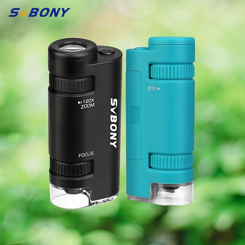 SVBONY SV603 60-120x Wireless Microscope Hand-held USB HD Biological Science Observation with LED Lighting New year present | Инструменты