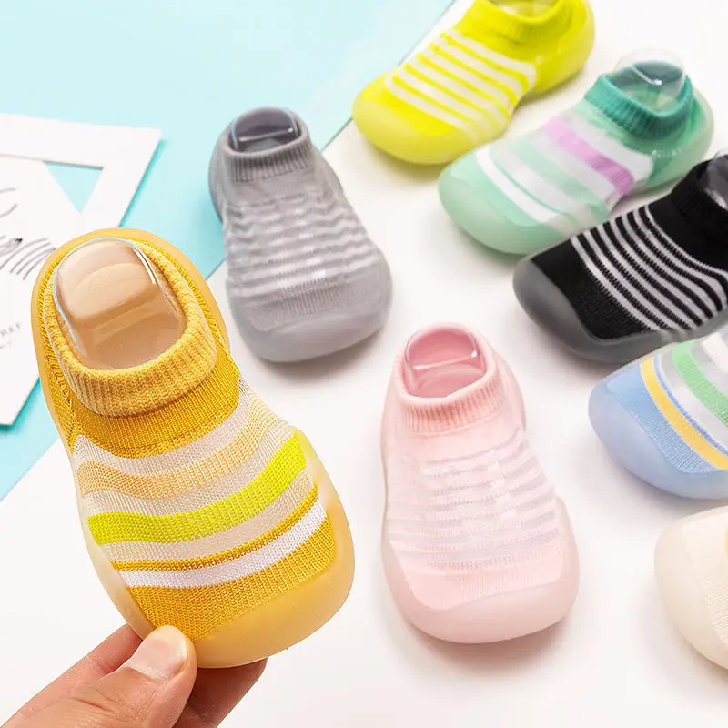 

Baby Shoes Boy Girl Fashion Toddler Boy Shoes Anti-Slip Soft Rubber Socks Shoes
