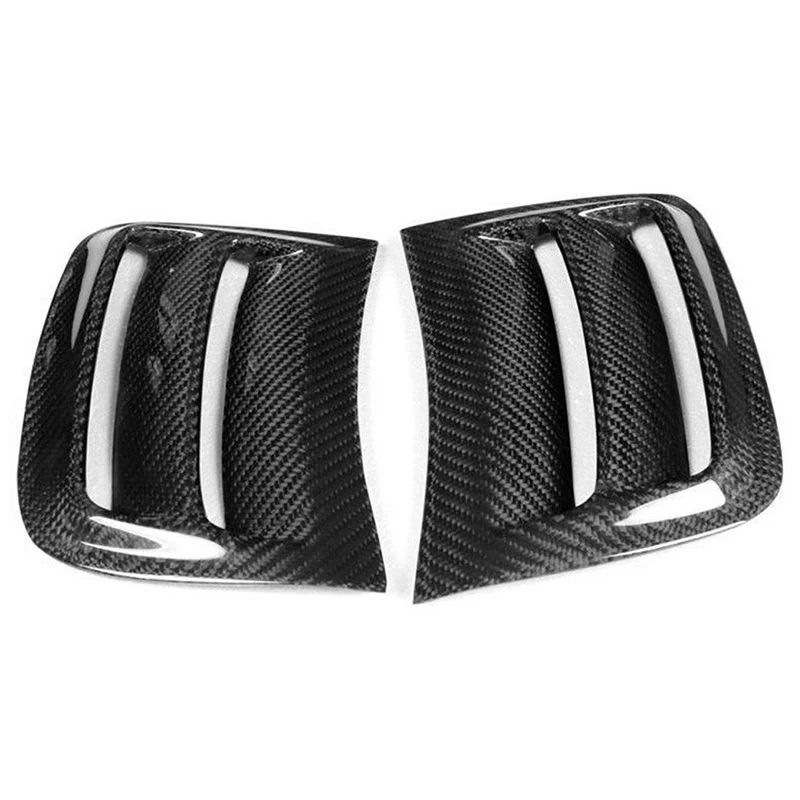 Car Carbon Fiber Air Vent Duct Cover Side Insert Trim Sticker for W204 C63 Amg 08-11 | Автомобили и мотоциклы